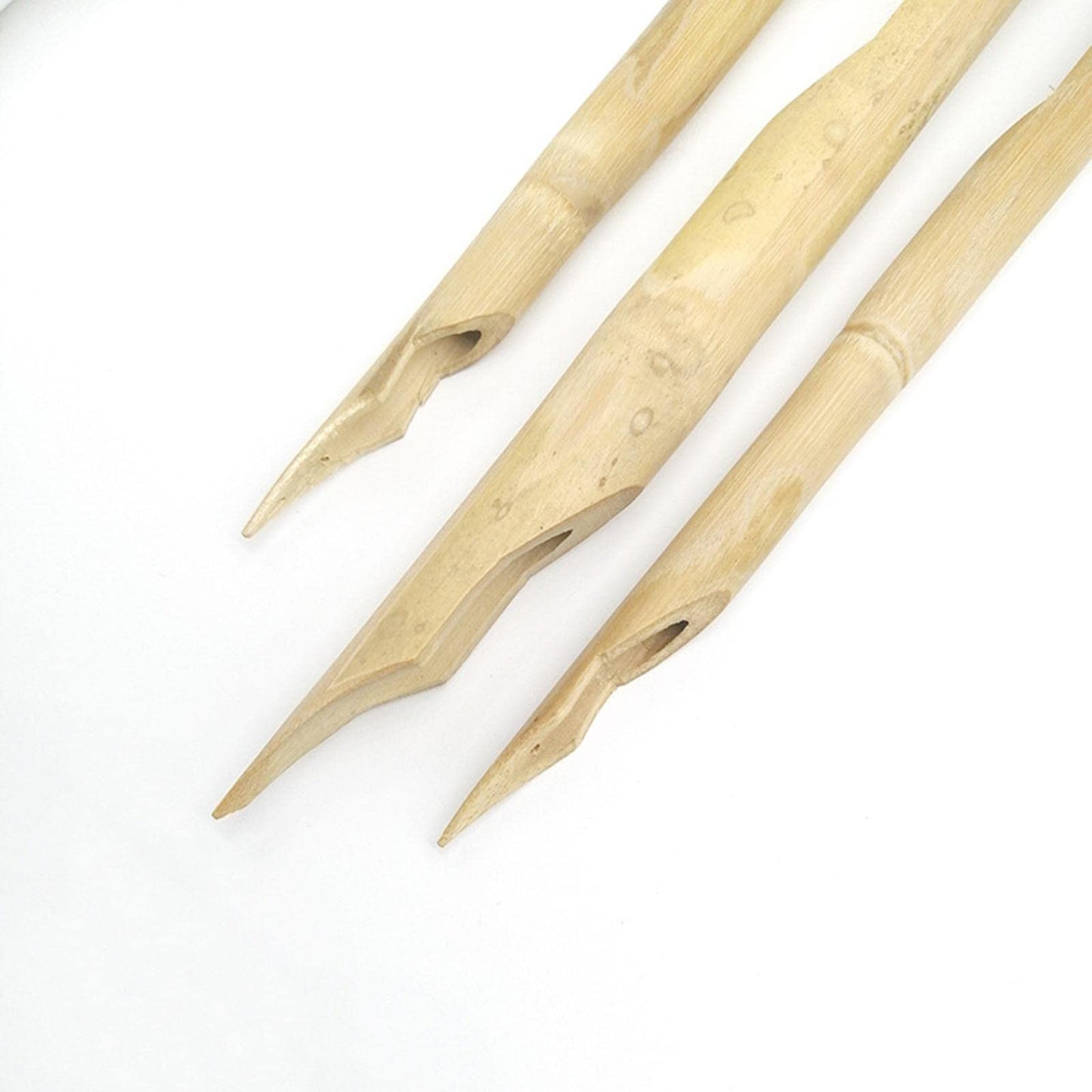 Merishopp 3X Bamboo Puncher Pens Diy Crafts Tools For Adults Pottery Clay Sculpture Crafts | Sculpting, Molding & Ceramics | Cer
