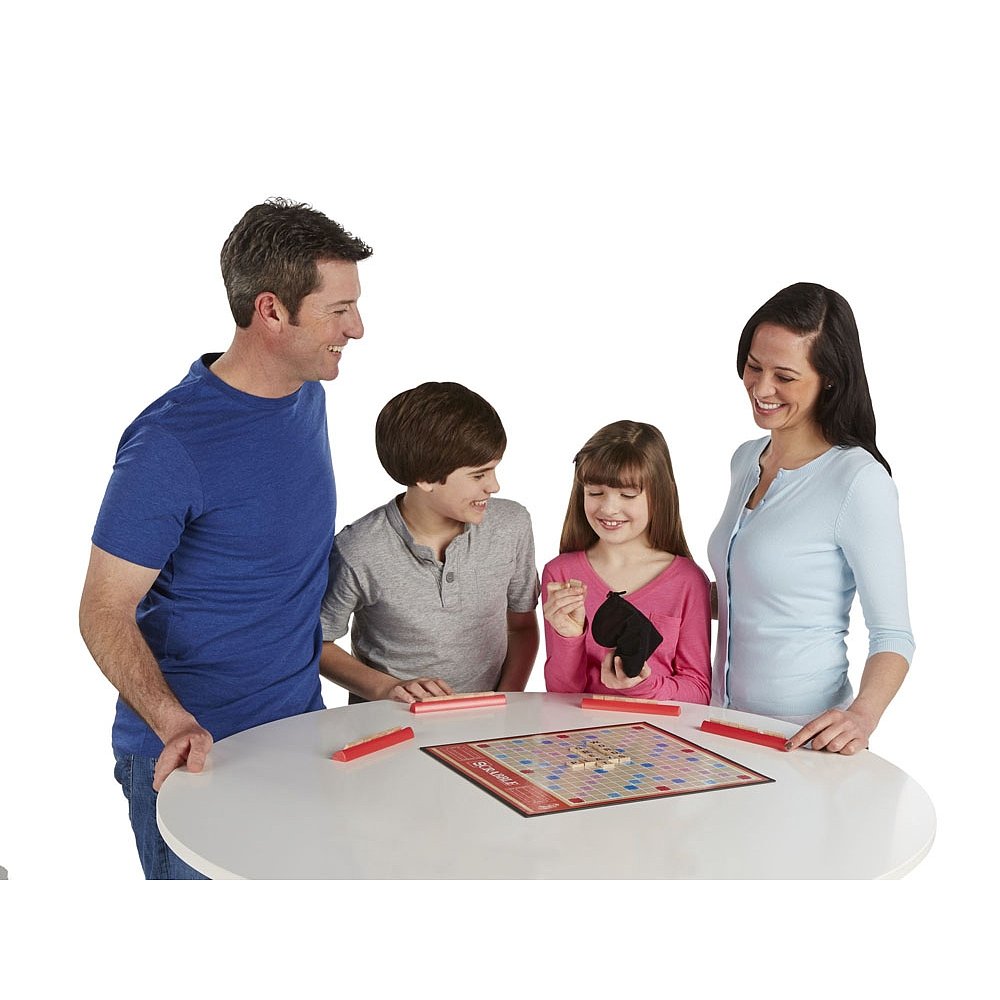 SCRABBLE French Scrabble Board Game - Cardboard, 2,748.38cc, Model A8166020