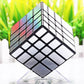 Cuberspeed 4X4 Mirror Cube Silver Sticker Magic Cube Black 4X4X4 Speed Blocks