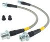 Stoptech 950.44007 Stainless Steel Braided Brake Hose Kit Front