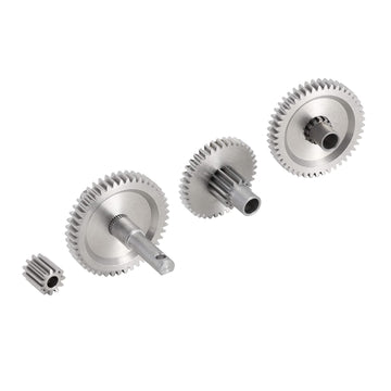 INJORA 15g Stainless Steel 40.3:1 Low Range Transmission Gear Set for TRX4M 1/18 RC Crawler Car Upgrade