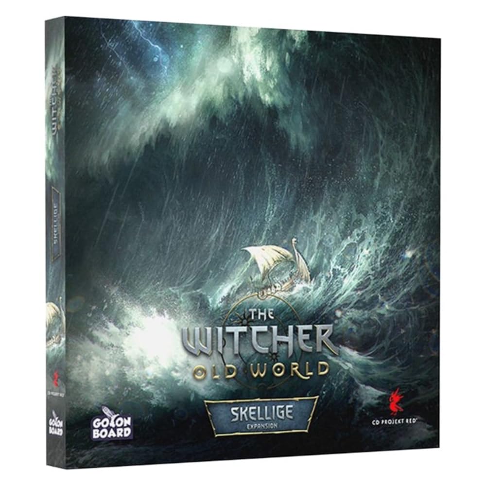 The Witcher Old World Skellige Hunt Board Game Expansion - Explore New Locations and Face Ancient Monsters! Strategy Game for mature-themeds  Ages 14+  1-5 Players  90-150 Min Playtime