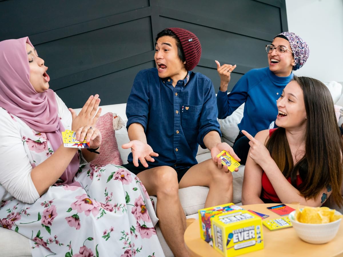 Everything Ever Card Game | Fun Family Games For Adults, Teens, & Kids | Fun Quick Party Game | 20 Minutes | Ages 12 And Up | For 2 To 10 Players | Easy To Learn
