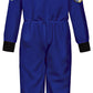 Costumerry Astronaut Costume For Kids Nasa Space Pilot Toddler Boys Birthday Halloween Costumes (Blue, 8-10 Years)