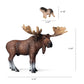 10Pcs Forest Animals Figures, Woodland Creatures Figurines, Miniature Toys Cake Toppers
