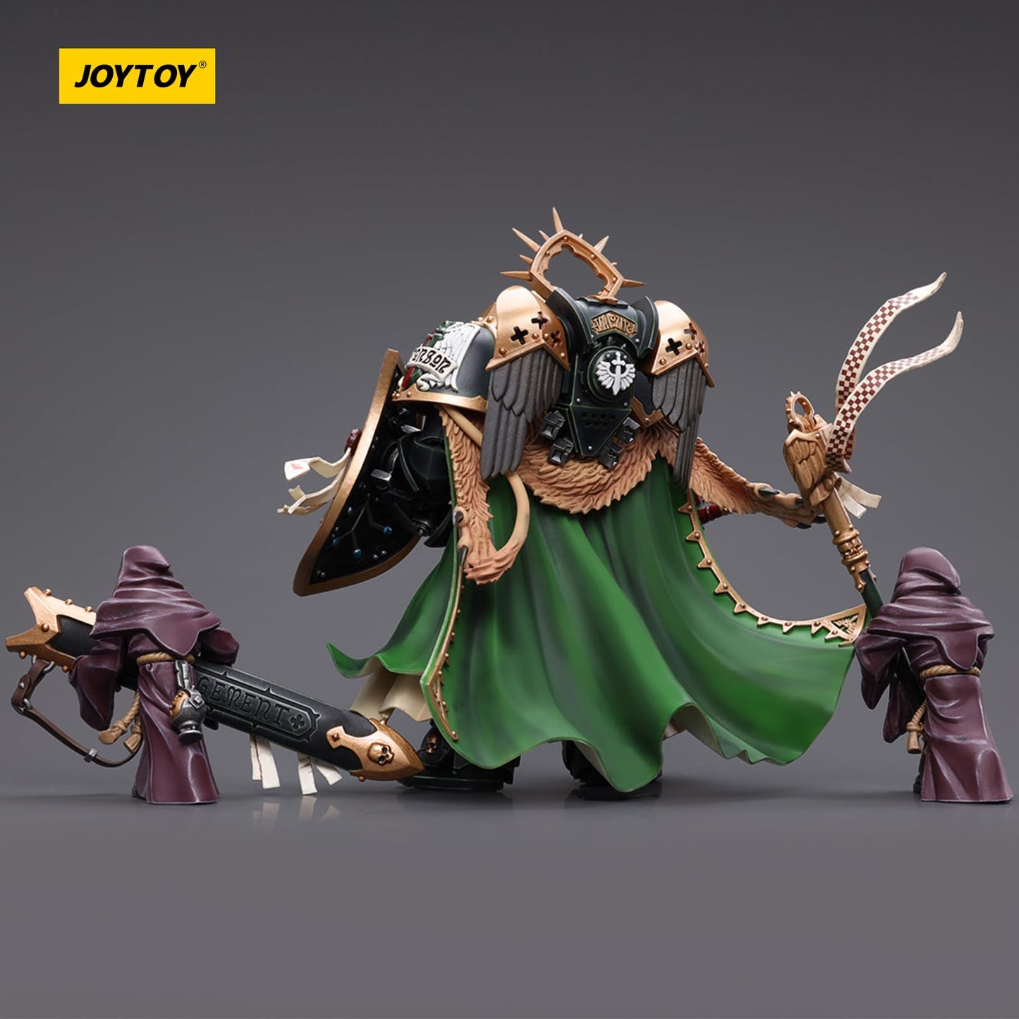 Joytoy Warhammer 40K Dark Angels, Dark Angels Primarch Lion Eljonson 1/18 Action Figure Model
