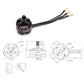 Readytosky MT2204 2300KV Brushless Motor 2-3S for RC QAV210 250 280 FPV Racing Drone Quadcopters(4PCS)