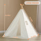 Wilwolfer Kids Teepee Tent For Girls Or Boys With Carry Case, Foldable Play Tent For Kids Or Toddler Suit For Indoor And Outdoor Play, Protable Kids Playhouse Children Tent(Mat Not Included)