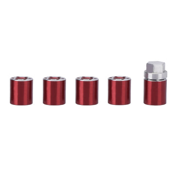 DJX 4PCS Aluminum M2 Center Lock Nut Metal Wheel Caps Lug Nuts for Axial SCX24 AXI90081 AXI00004 Jeep C10 Upgrades 1/24 RC Crawl