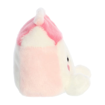 Aurora Adorable Palm Pals Fresa Strawberry Milk Stuffed Animal - Pocket-Sized Play - Collectable Fun - Pink 5 Inches