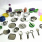 Stainless Steel Kitchen Set for Kids/Kitchen Toys for Kids/Pretend Kitchen Play Set for Kids Miniature 26 pcs