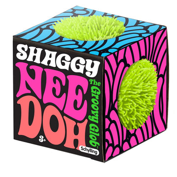 Schylling NeeDoh Shaggy - Sensory Fidget Toy - Assorted Colors - Ages 3 to mature-themed (Pack of 1)