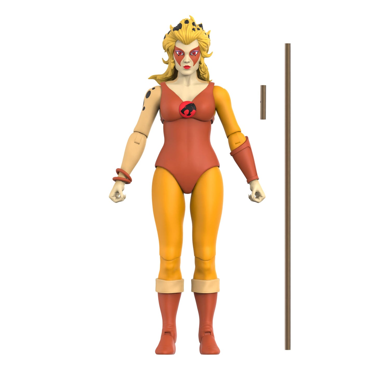 Super7 Deluxe Thundercats Cheetara - 7 Thundercats Action Figure with Accessories Classic Cartoon Collectibles and Retro Toys