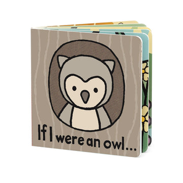 Jellycat Baby Board Books, If I Were An Owl Book