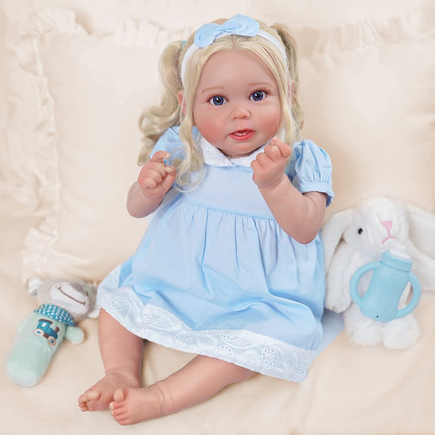 Babeside Lifelike Reborn Baby Dolls - 20'' Realistic Baby Dolls Soft Body Real Life Baby Dolls Girl With Gift Box For Kids Age