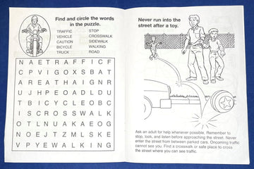 ZOCO - Traffic Safety Awareness - Educational Coloring Books (25 Bulk Pack, Without Crayons) - Road, Bike Safety - Games, Puzzle