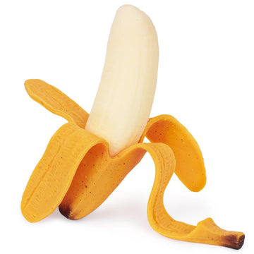 Lovestown 2Pcs Banana Stress Toys, Scented Simulation Bananas Fruit Squeeze Toys For Anxiety Relief Birthday Gift Novelty Toys