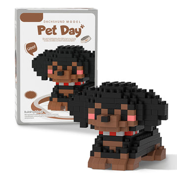 Scosloo Micro Mini Building Blocks Dog Series, Animals Model Toy Party Favors For Kids, Creative Building Blocks, Birthday Gift