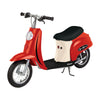 Razor Pocket Mod Hot Rod, Miniature Euro 24V Electric Kids Ride On Retro Moped Scooter, Speeds Up To 15 Mph And 10 Mile Range, Ages 13+, Red