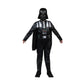 Star Wars Darth Vader Official Youth Halloween Costume - enhanced Quality Padded Jumpsuit with Plastic Mask and Detachable Cape (Medium) Multi