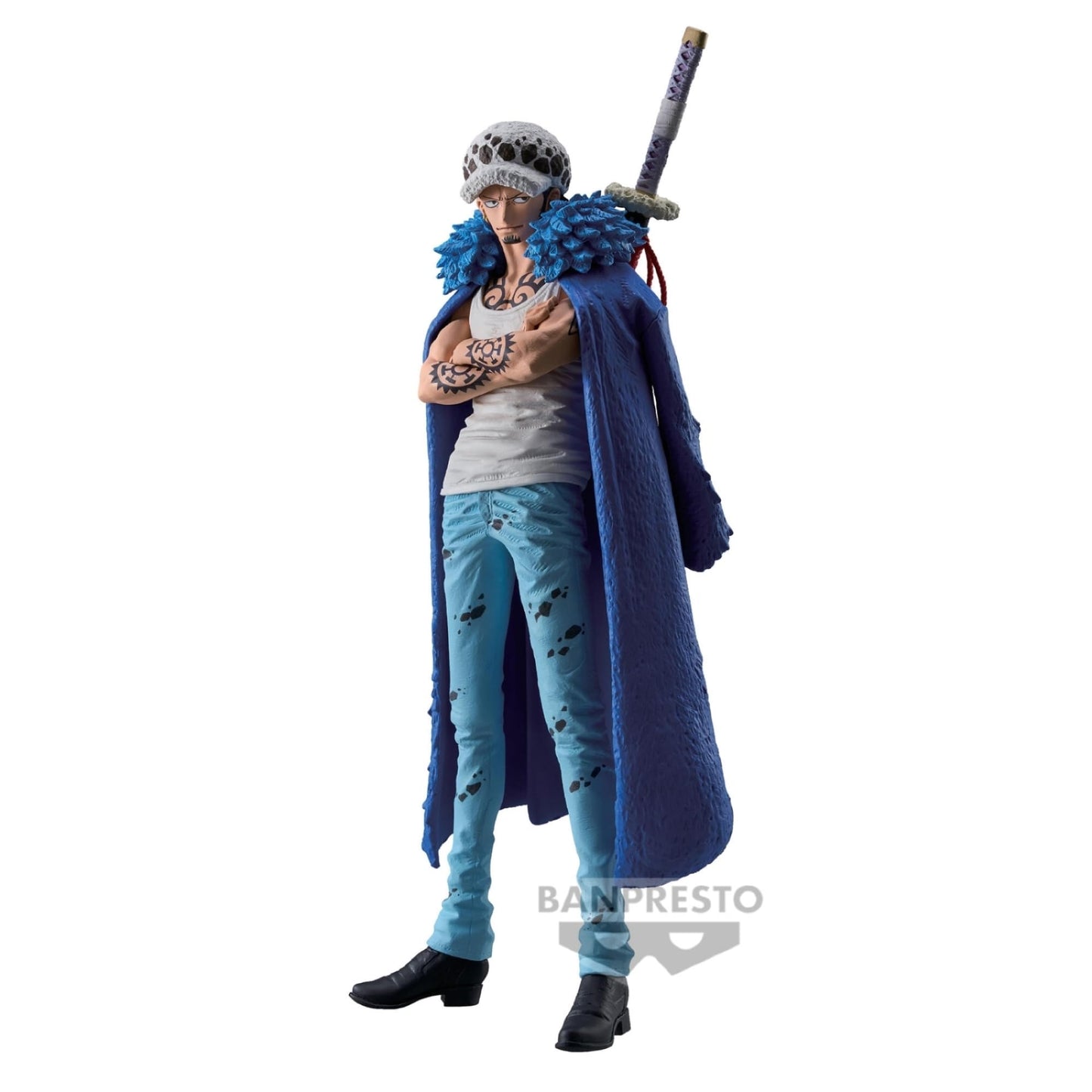 Banpresto One Piece Trafalgar Law II Figure, BPR89213, PVC Material, Collectible, The Trafalgar Law 2 Variant