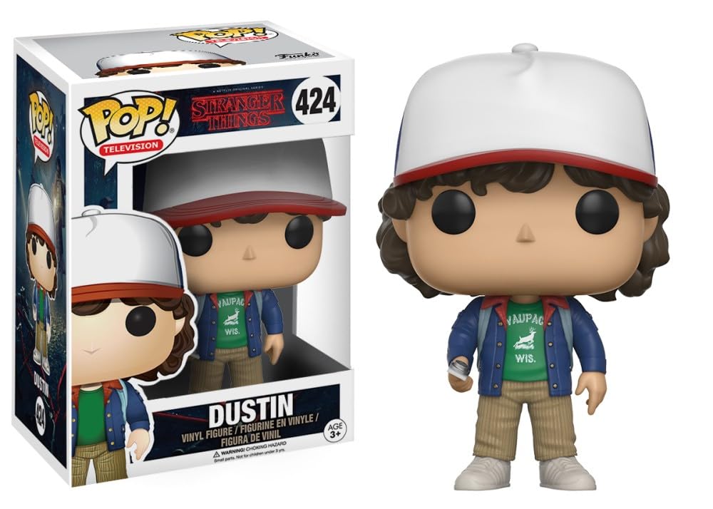 Funko Pop Television Stranger Things Dustin With Compass Toy Figure