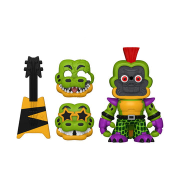 Funko FNAF Montgomery Gator & Glamrock Chica 2-Pack Vinyl Figures - Collectable Multicolor Official Merchandise, Model 70818