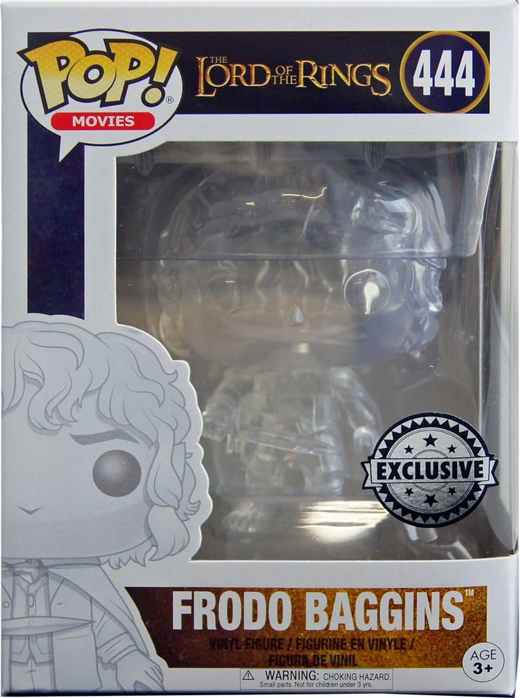 Funko Pop! Movies The Lord Of The Rings Frodo Baggins (Invisible) #444