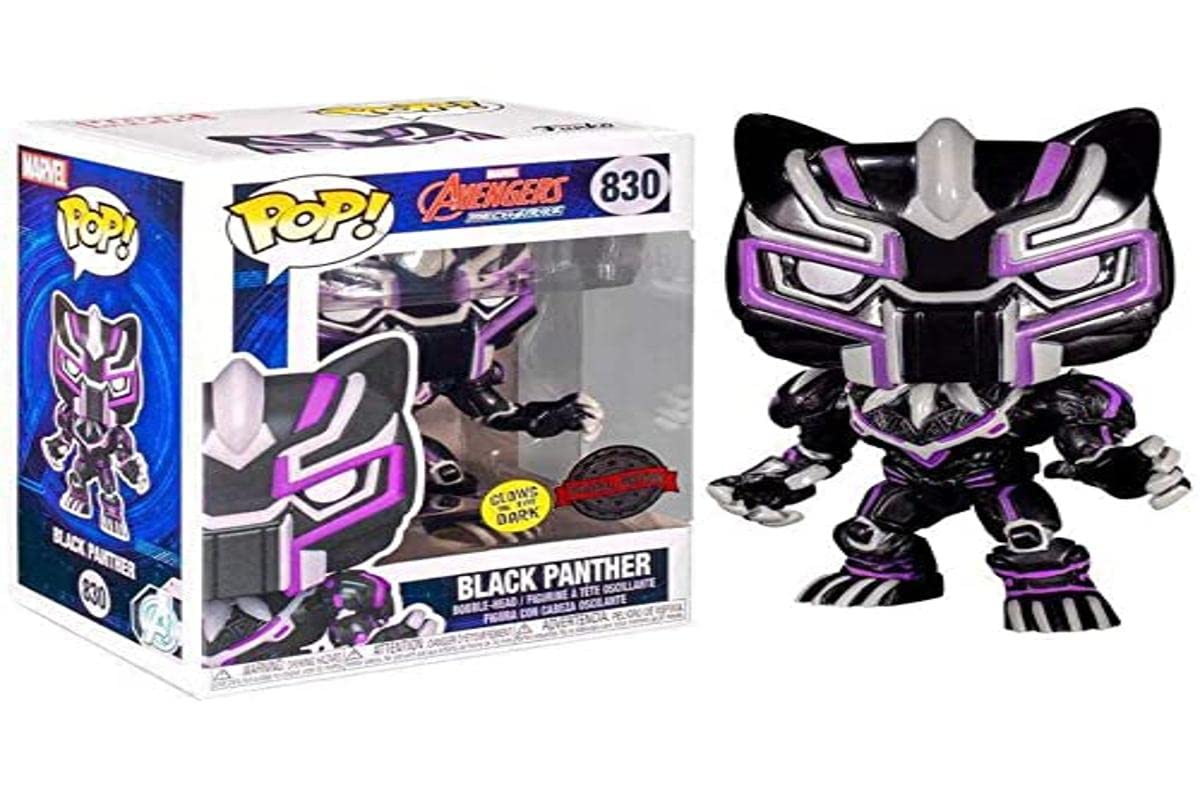 Black Panther - Marvel Mech Glow Us Exclusive Pop! Vinyl [Rs]