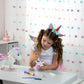 Greenbo Unicorn Remote Control Toy for Girls, DIY Painting Kit, Multi-color, Ages 3-7