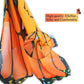 D.Q.Z Christmas Costumes Kids Monarch Butterfly-Wings For Girls Fairy Wings With Antenna Headband Mask Party Favors (Orange)