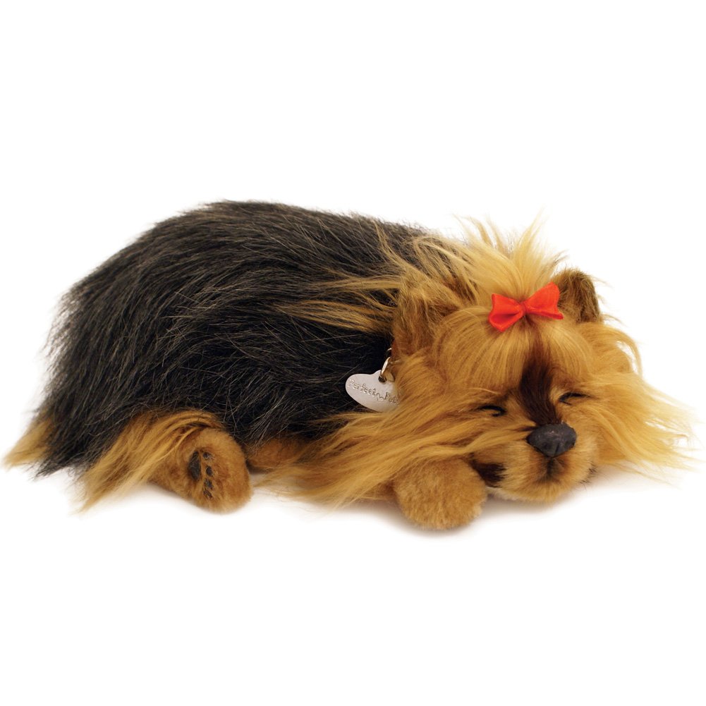 88 Unlimited Perfect Petzzz - Original Petzzz Yorkie, Realistic, Lifelike Stuffed Interactive Pet Toy, Companion Pet Dog With 100% Handcrafted Synthetic Fur