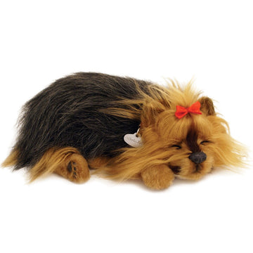 88 Unlimited Perfect Petzzz - Original Petzzz Yorkie, Realistic, Lifelike Stuffed Interactive Pet Toy, Companion Pet Dog With 100% Handcrafted Synthetic Fur