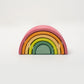 Atorse Wooden Rainbow Stacking Toy Building Blocks For Age 4 5 6 Kids Holiday Gifts Style C|Baby | Toys For Baby | Developmental