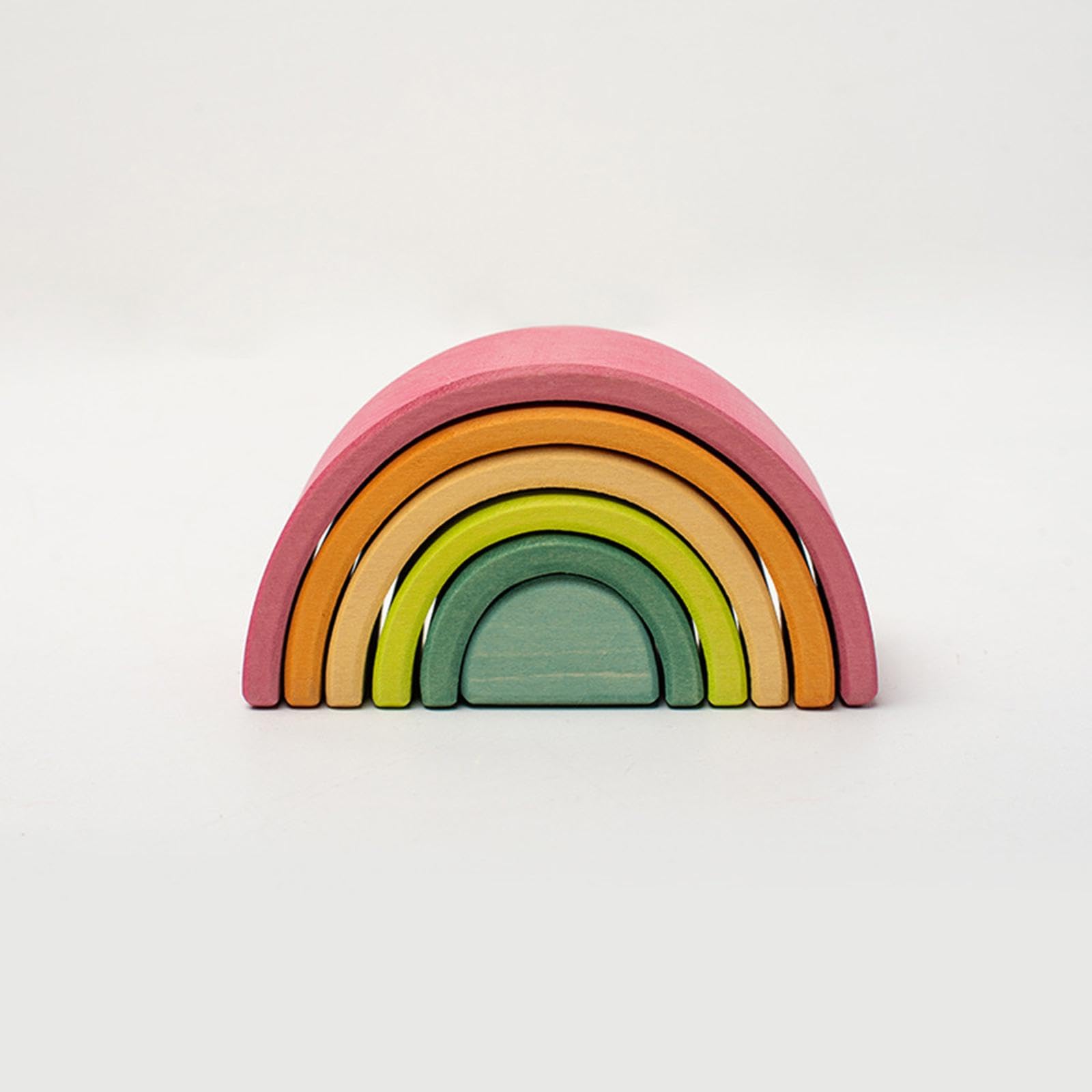 Atorse Wooden Rainbow Stacking Toy Building Blocks For Age 4 5 6 Kids Holiday Gifts Style C|Baby | Toys For Baby | Developmental