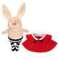 YOTTOY Classic Collection | Olivia The Pig Soft Stuffed Animal Plush Doll-11    H