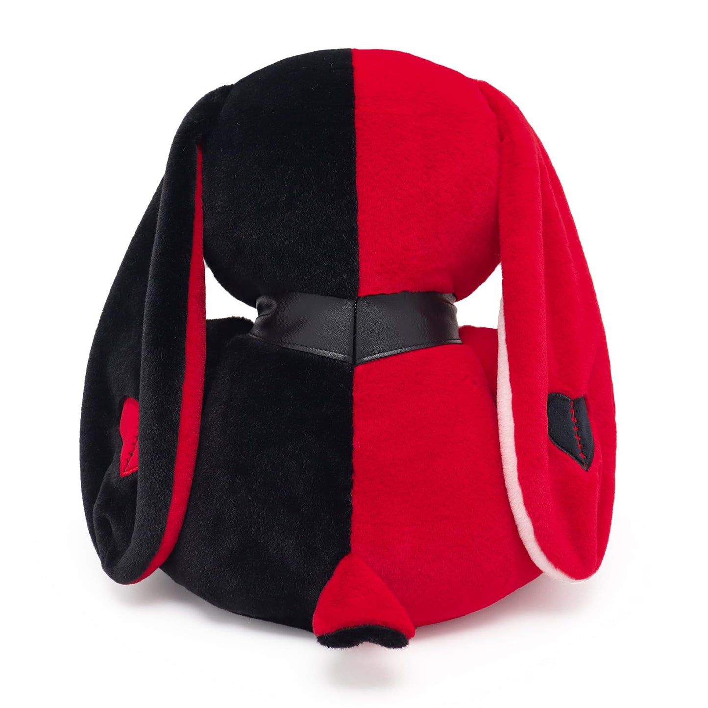 Qleewei Goth Bunny Plush Rabbit Horror Plushies Easter Stuffed Animal Creepy Spooky Bunny Stuffed Animal Crazy Rabbit Plushie To