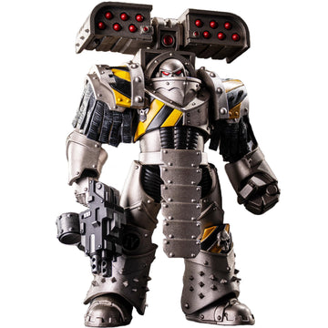 Beerise Joytoy 1/18 Action Figures - Warhammer The Horus Heresy Iron Warriors Tyrant Siege Terminator With Rocket Launcher - 5,H
