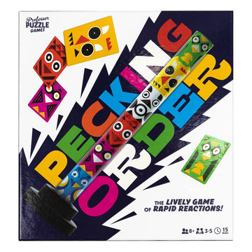 Professor Puzzle Pecking Order - The Lively Game Of Rapid Reactions For The Whole Family.