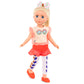 Glitter Girls - 14-inch Fashion Doll - Blonde Hair & Blue Eyes - Sunglasses Top, Heart Leggings & Hair Bow - Poseable Arms & Leg