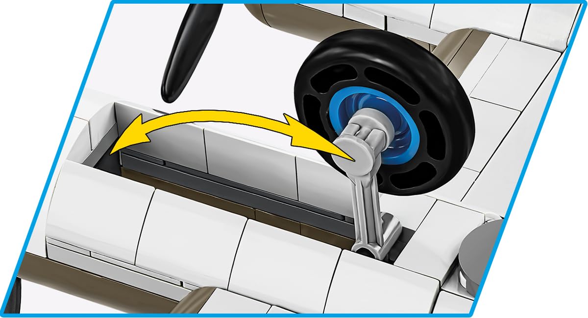 COBI Historical Collection WWII Boeing B-17F Flying Fortress Memphis Belle Aircraft - Executive Edition 49 5x14x66 cm
