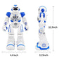 Cargooy Best Gift For Kids,Intelligent Programmable Rc Robot With Infrared Controller Toys,Dancing,Singing, Moonwalking And Led