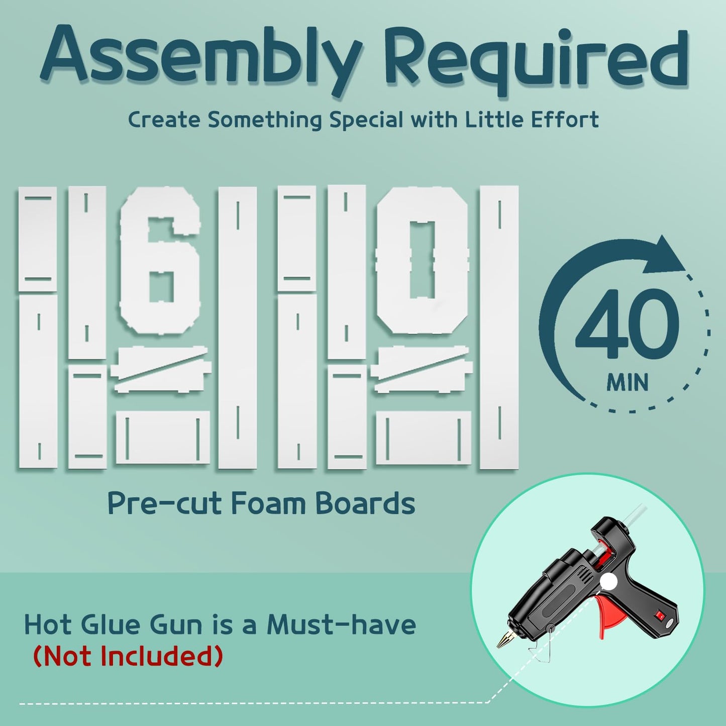 Imprsv Marquee Numbers Large 60Th-Birthday Decorations: 3Ft Light Up Number 60 Birthday Decoration For Women Men Sixty Year Old