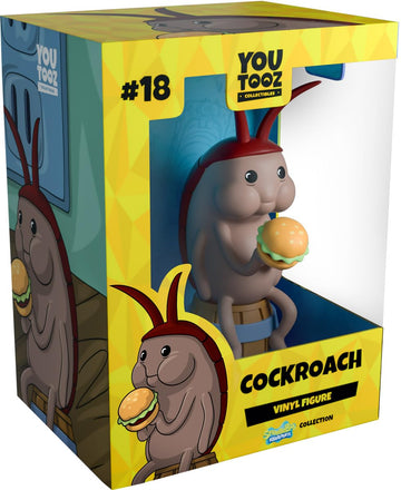 Youtooz Cockroach 4.8'' Inch Vinyl Figure, Official Licensed Cockroach Collectible From Spongebob Squarepants By Youtooz Spongeb
