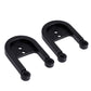 2Pcs Aluminum Front/Rear Shock Tower Hoops Bracket Mount For 1/10 Rc Car Rc4Wd Gelande Ii Chassis (Rear Shock Hoops)