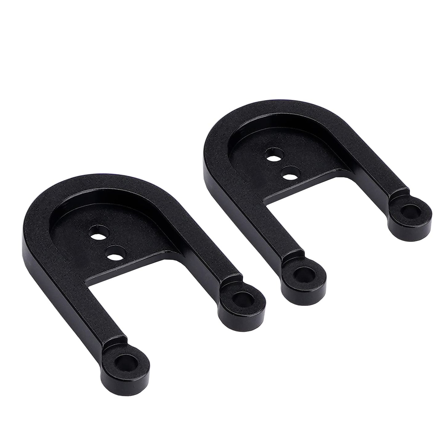 2Pcs Aluminum Front/Rear Shock Tower Hoops Bracket Mount For 1/10 Rc Car Rc4Wd Gelande Ii Chassis (Rear Shock Hoops)