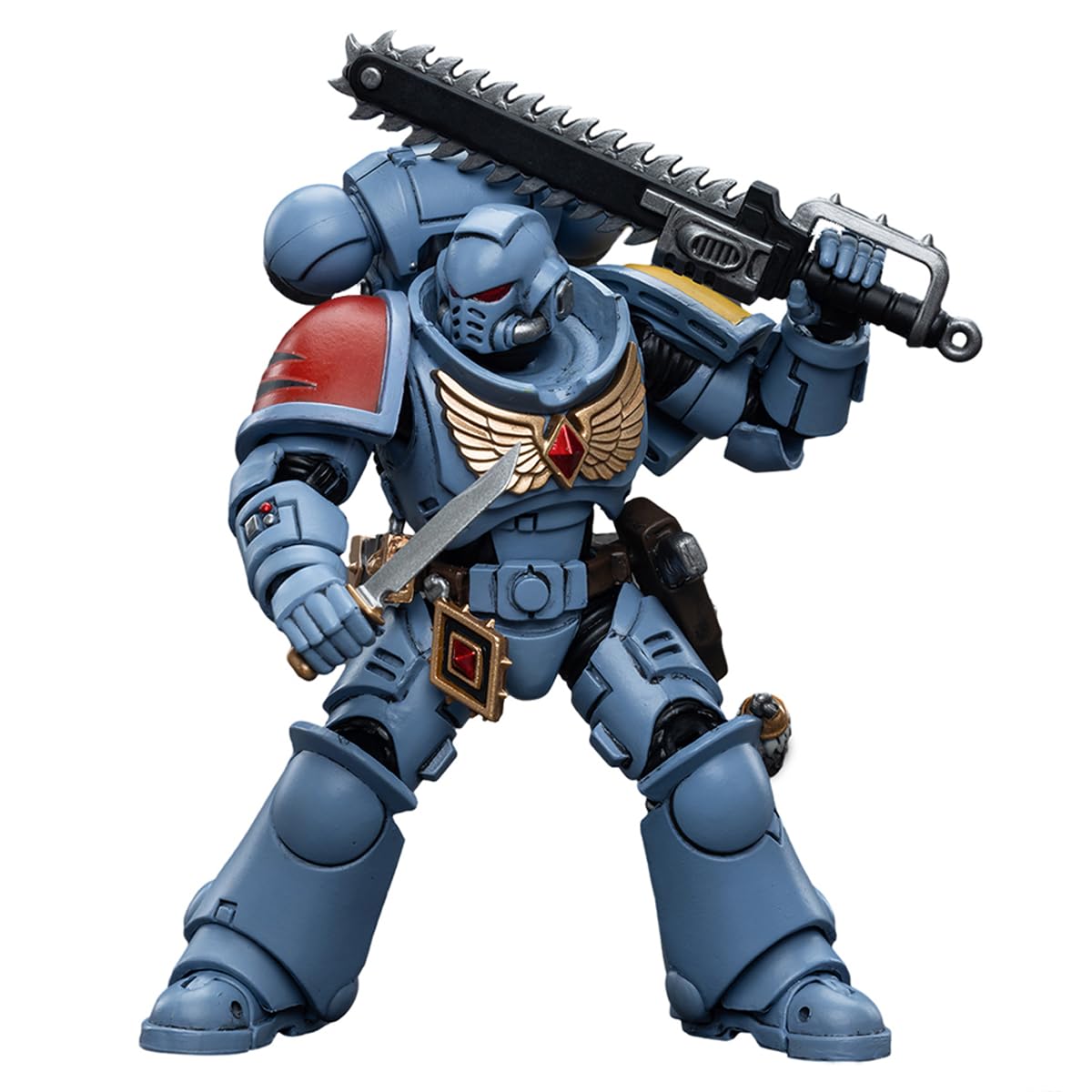 JOYTOY Warhammer 40 000 Action Figure  Space Wolves Intercessors  4.2inch 1/18 Warhammer 40K Collection Model for Unisex  mature-themed  Christmas  Birthday Gifts  Ages 15 and Up