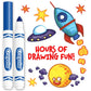 Crayola Washable Markers - Blue (12ct), Kids Broad Line Markers, Bulk Markers for Classrooms & Teachers