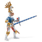 Papo -Hand-Painted - Figurine -Medieval-Fantasy -Blue Knight Fleur De Lys -39788 - Collectible - For Children - Suitable For Boys And Girls - From 3 Years Old
