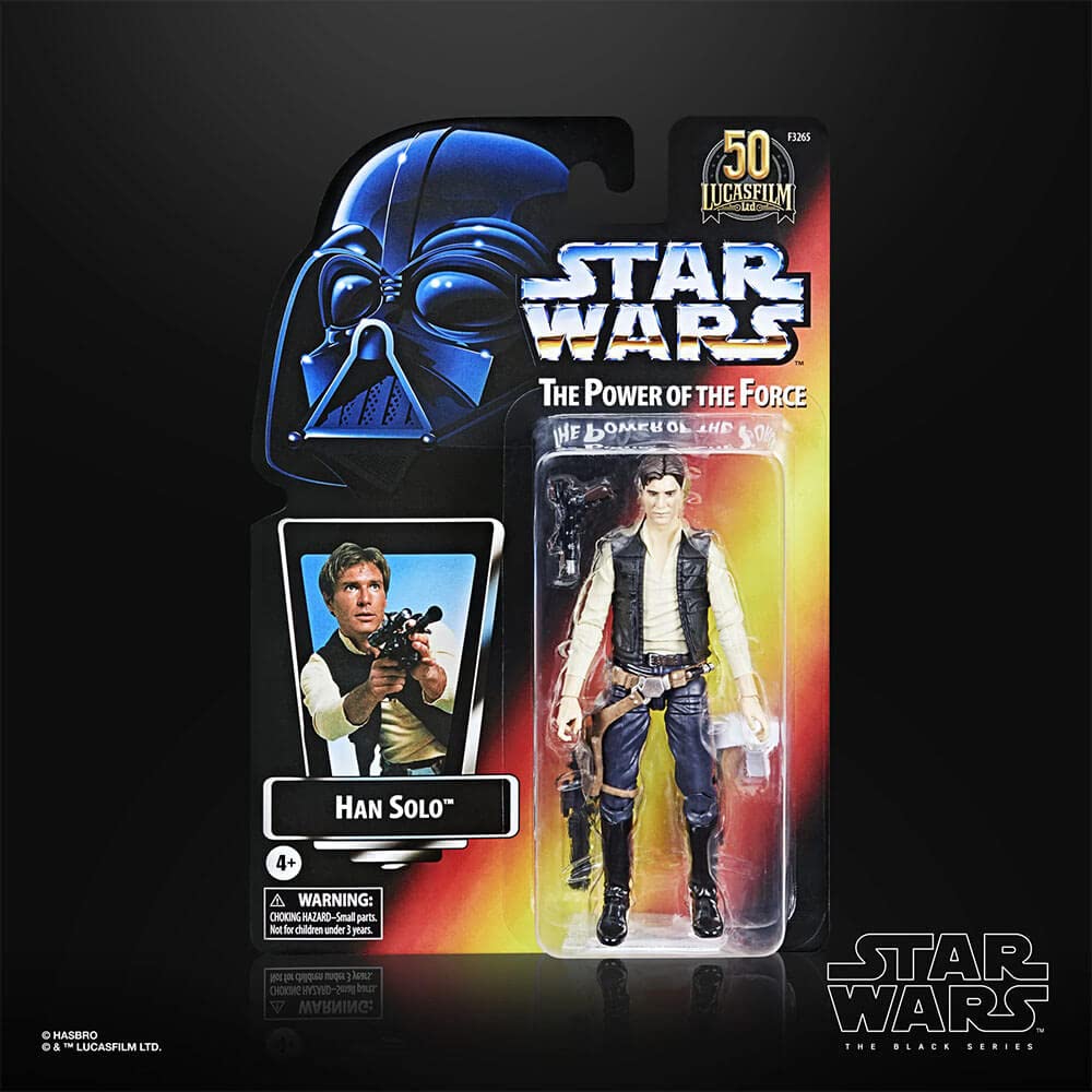 Star Wars The Black Series Lucasfilm 50Th Anniversary 6'' Han Solo Figure